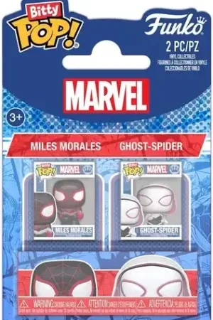 Direct From Factory Funko Bitty POP: Spider-Man 2-Pack - Miles Morales & Gwen Stacy