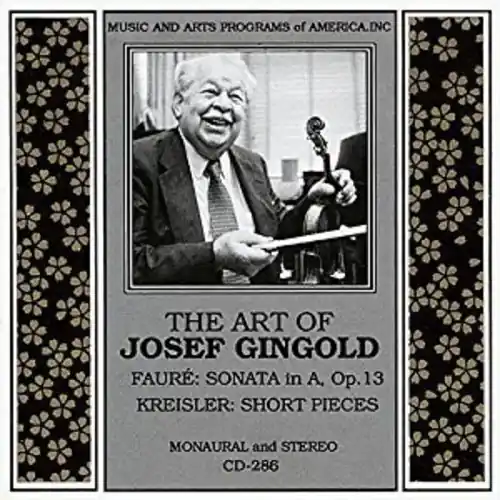 Art of Josef Gingold Instant Buy