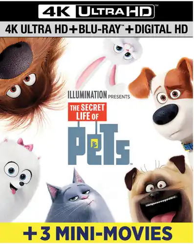 Secret Life Of Pets (4k) (Wbr) (Uvdc) (2pk) (Dhd) Trending