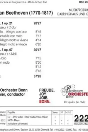 Original Symphonies Nos 1 & 5