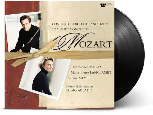 Mozart: Con For Fl & Harp Clarinet Con Handmade