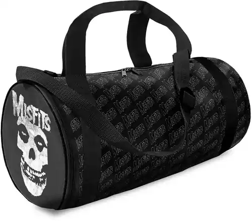 Hot Deal Rocksax Misfits Fiend Duffle Bag Black