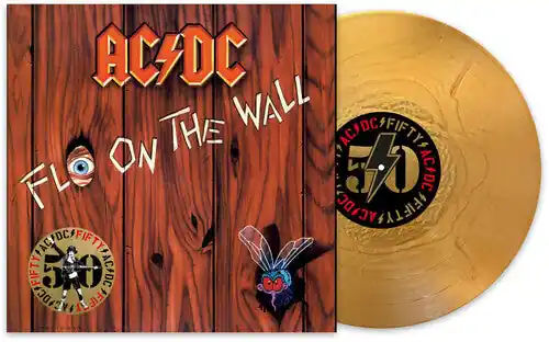 Affordable AC/DC - Fly On The Wall (50th Anniversary Edition, Gold Color Vinyl) [Vinyl]