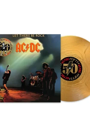 Original AC/DC - Let There Be Rock (50th Anniversary Edition, Gold Color Vinyl) [Vinyl]