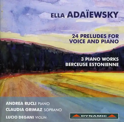 Popular 24 Preludes for Voice & Piano