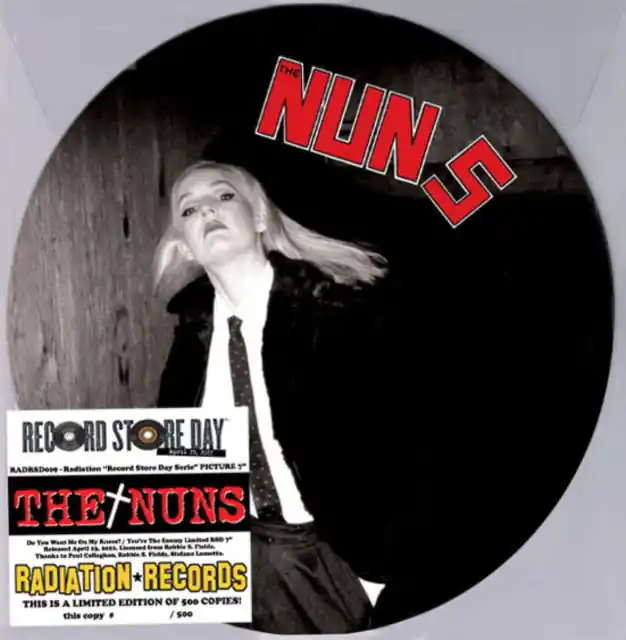 Nuns - You're the Enemy/Do You Want Me On My Knees? (Single) Limited Offer