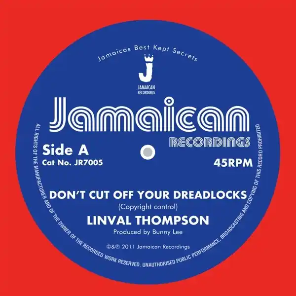 Linval Thompson - Dont Cut of Your Dreadlocks (Single) Bulk Order