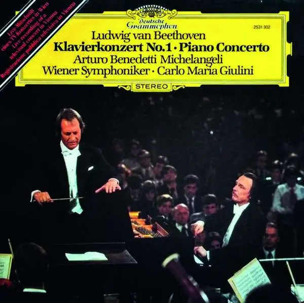 Arturo Benedetti / Giulini / Vienna Philarmonic Orchestra Michelangeli - Beethoven-Piano Concerto N. 1 (LP) No Minimum Order