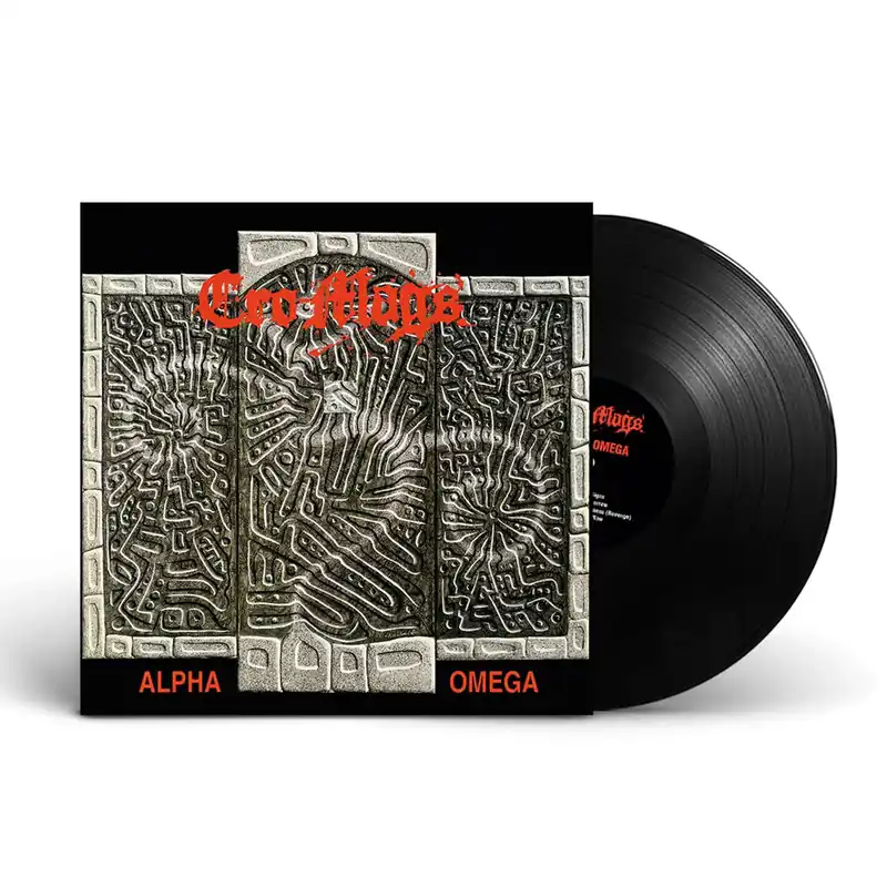 Cro-Mags - Alpha Omega (Clear/Black/Red Splatter) (LP) High Quality