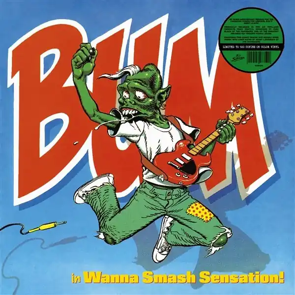 High Quality Bum - Wanna Smash Sensation! (LP)