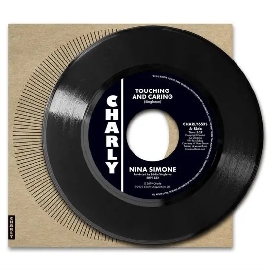 Nina Simone - Touching and Caring / My Baby Just Cares For Me (Single) Authentic