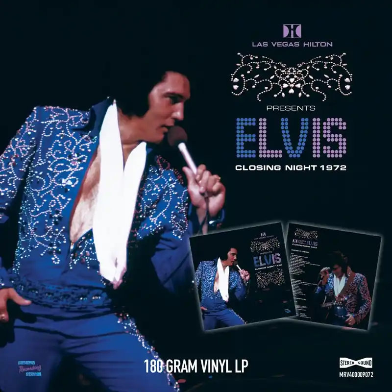 Warranty Included Elvis Presley - Las Vegas Closing Night 1972 (LP)