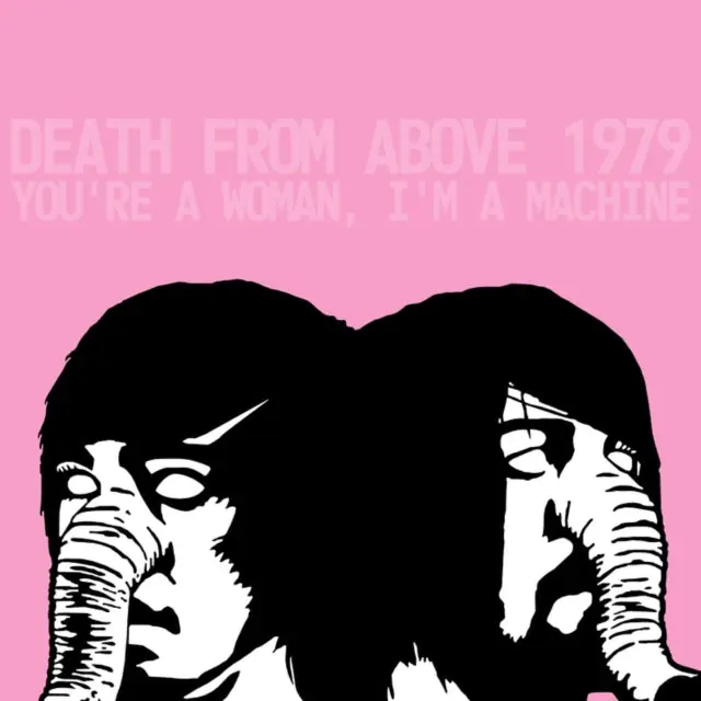 Genuine DEATH FROM ABOVE 1979 - YOU'RE A WOMAN, I'M A MACHINE (PINK & SILVER SPLATTER VINYL) (ROC (Vinyl LP)